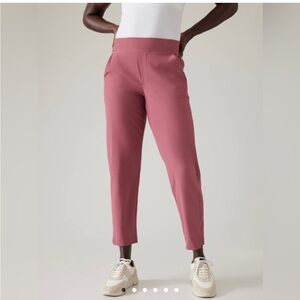 Athleta Pink Ankle Pants